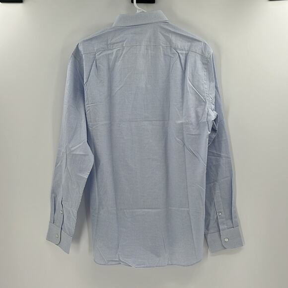 J. Crew Men's Ludlow Premium Fine Cotton LS Shirting - Blue/White - 16/35 - NWT - Picture 6 of 6